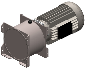 PK STD AC MONO 4P-HP0,75-2 STEEL SMALL